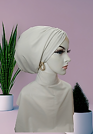 Ekru bone boyunluk takım