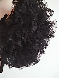 Fırfırlı İç bone (siyah)