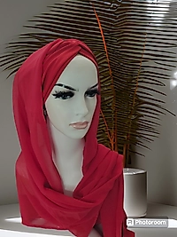 Kırmızı düğün bone sal