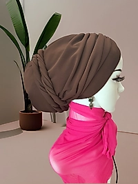 Acı kahve dolama bone