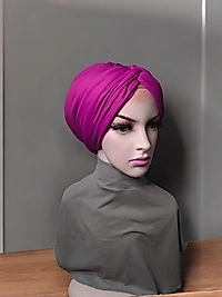 Fuşya dolgulu düğüm bone