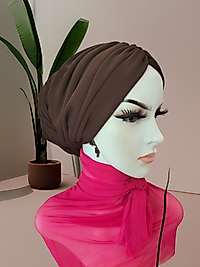 Acı kahve dolama bone