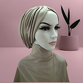 Bej bone boyunluk takım