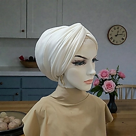 Ekru dolgulu düğüm bone