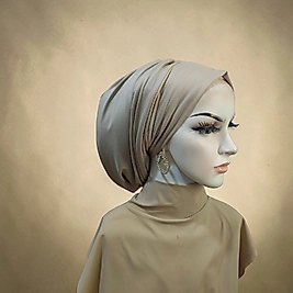 Bej önü düz salaş bone