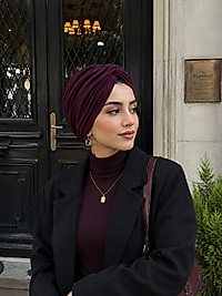 Mürdüm dolgulu düğüm bone