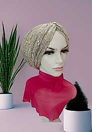 Bej Abiye dolgulu bone