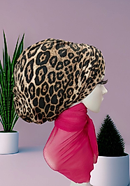 Leopar dolgusuz hazır bone