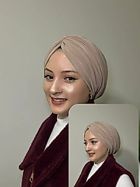 Sütlü kahve dolgulu bone