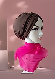 Acı kahve dolgulu bone